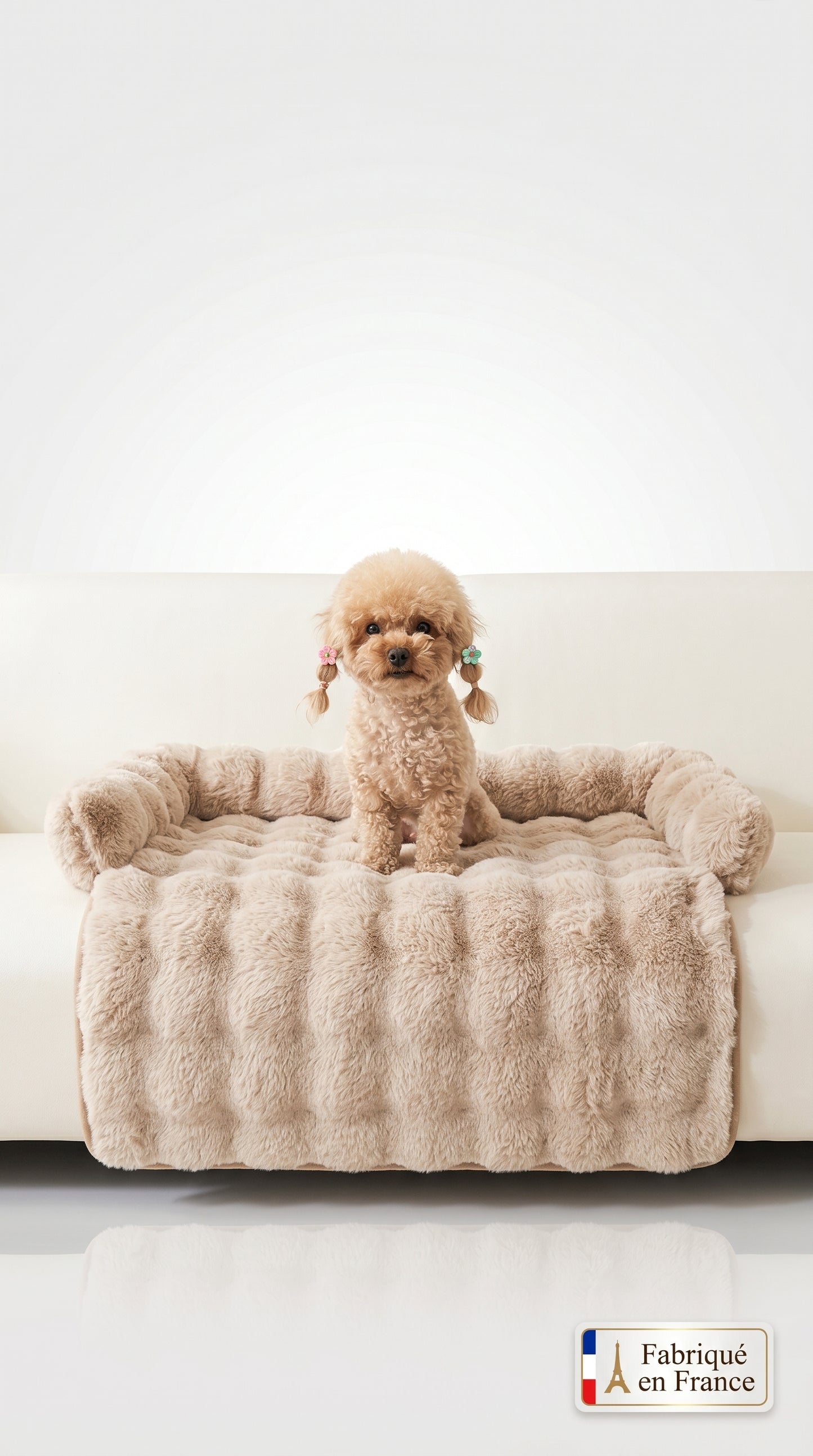 Tapis en Fausse Fourrure pour Animaux – Confort Luxueux au Quotidien