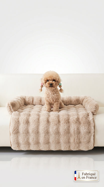 Tapis en Fausse Fourrure pour Animaux – Confort Luxueux au Quotidien