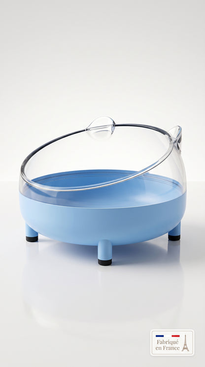 Bac à Sable Transparent pour Hamster – Hygiène et Confort au Quotidien