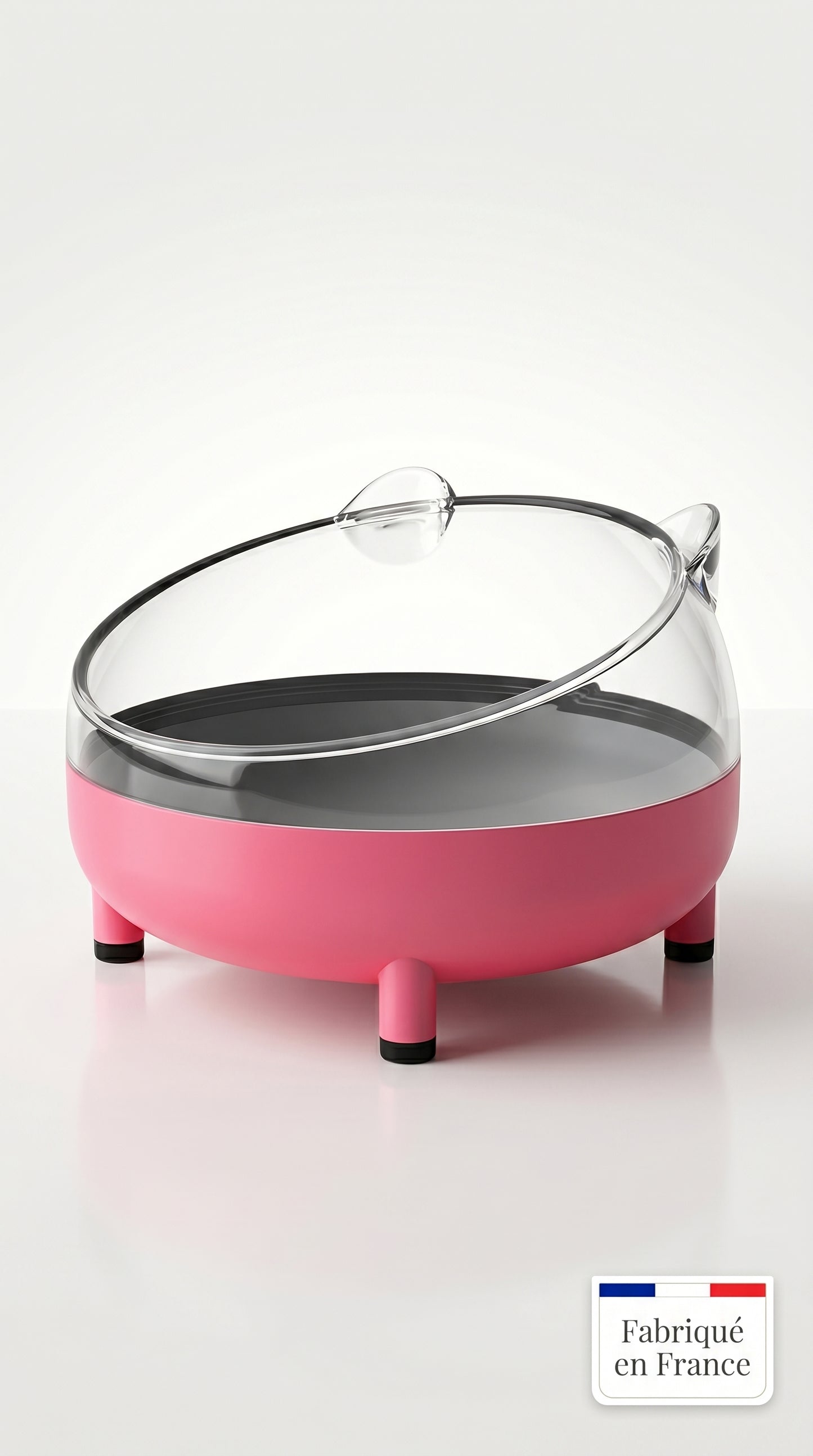 Bac à Sable Transparent pour Hamster – Hygiène et Confort au Quotidien