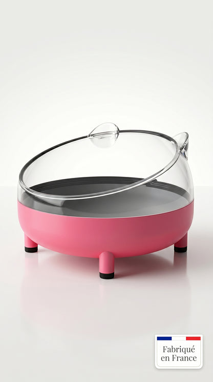 Bac à Sable Transparent pour Hamster – Hygiène et Confort au Quotidien