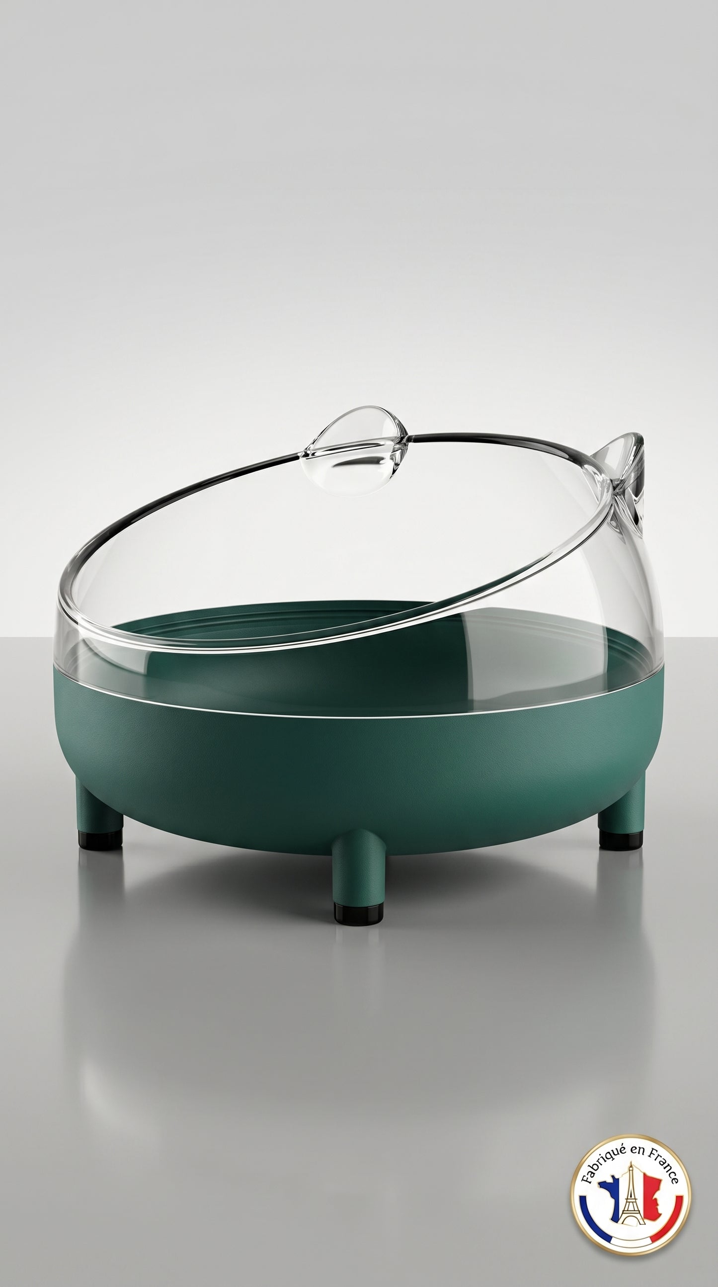 Bac à Sable Transparent pour Hamster – Hygiène et Confort au Quotidien