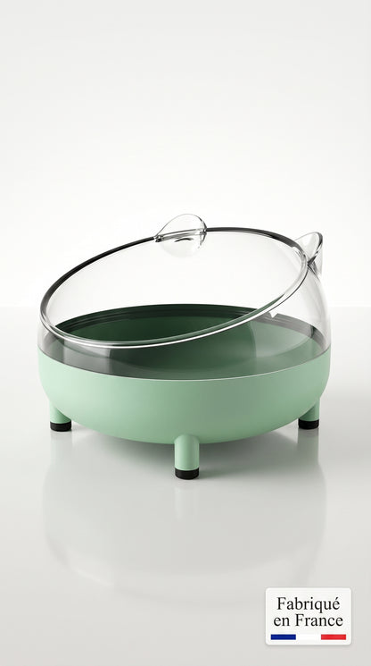 Bac à Sable Transparent pour Hamster – Hygiène et Confort au Quotidien